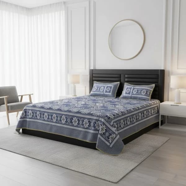 Winter Fancy Multani Bedsheet