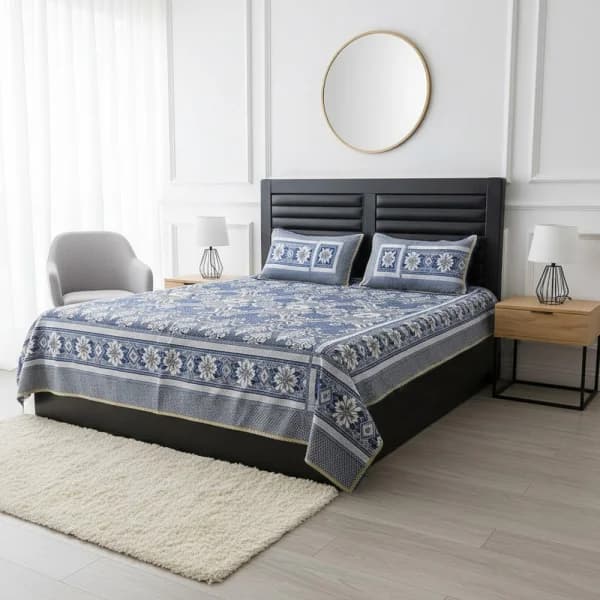 Winter Fancy Multani Bedsheet