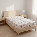 Cotton Single Bed Mattress Cover/Zipper