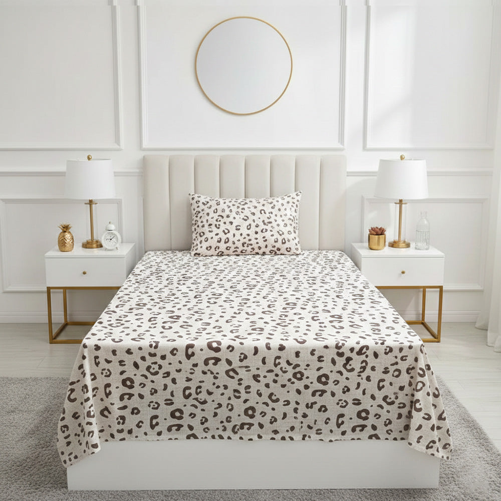 Single Pair Cotton Bed Sheet