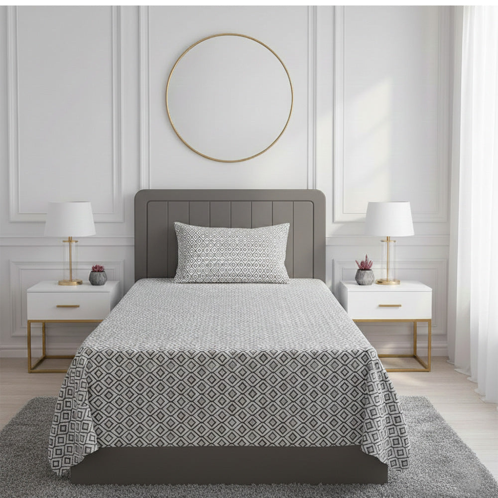Single Pair Cotton Bed Sheet