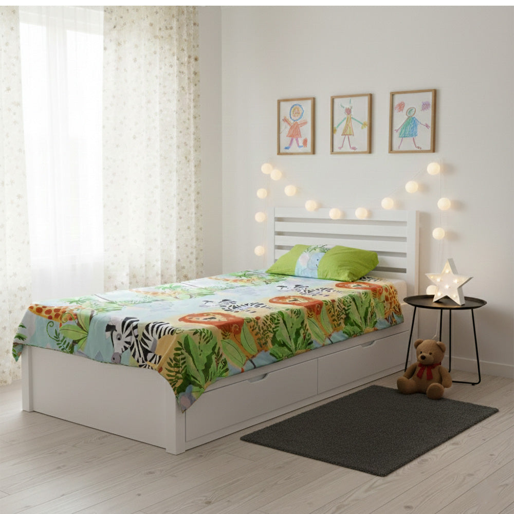 Single Pair Cotton Bed Sheet