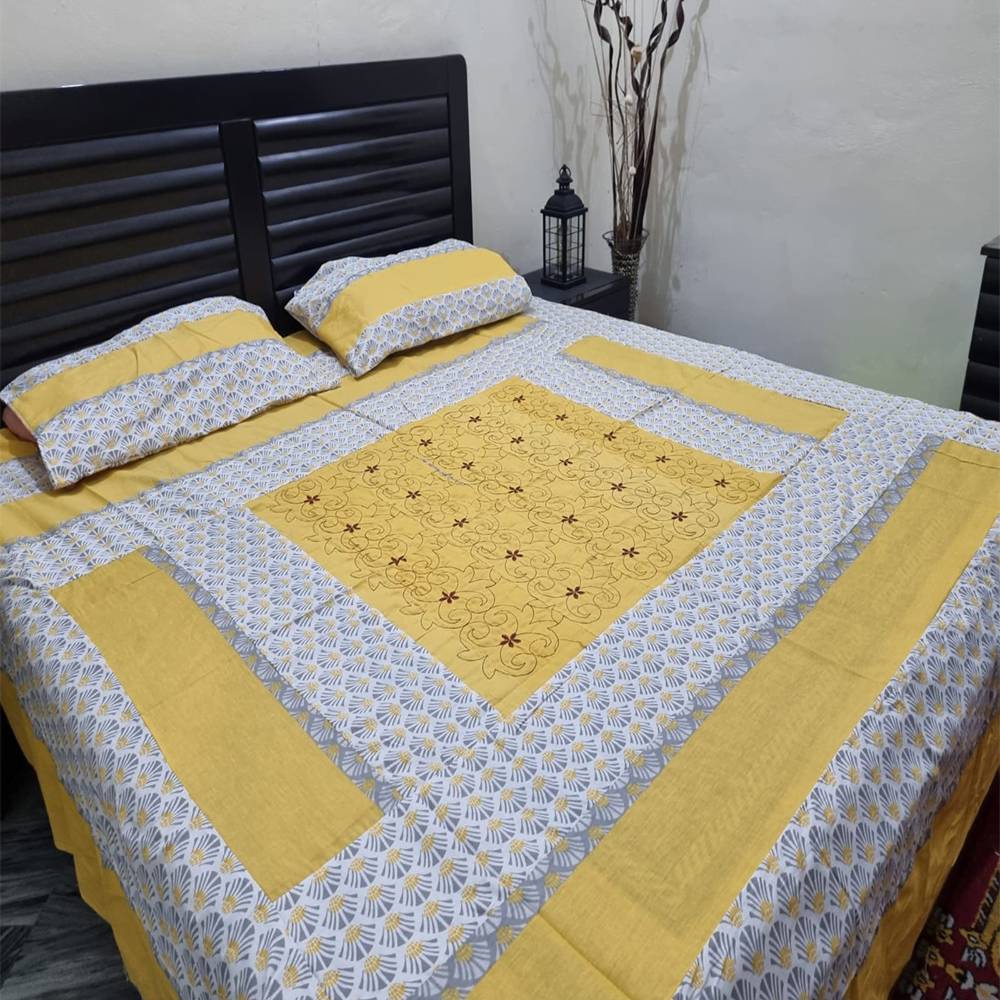 Fancy Patch Work Bed Sheets