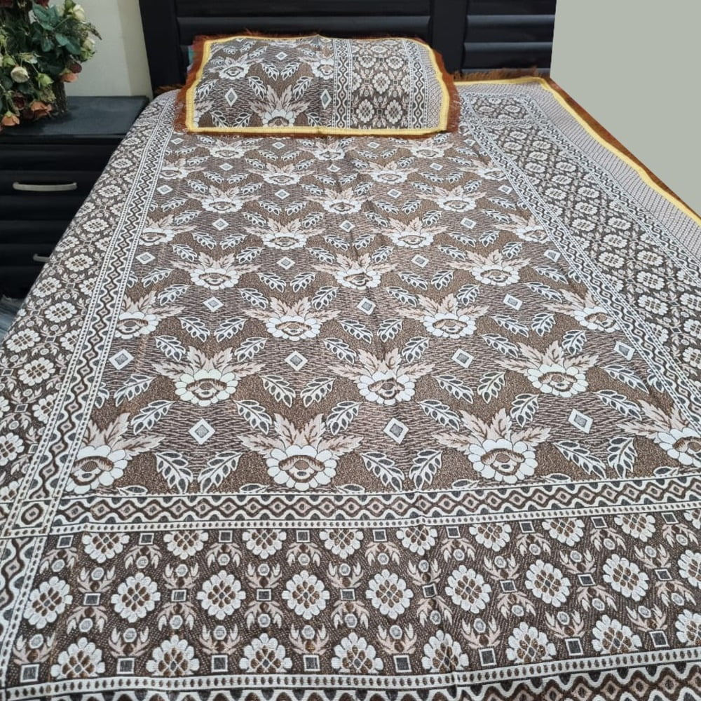 Multani Fancy Single Pair Bed Sheets