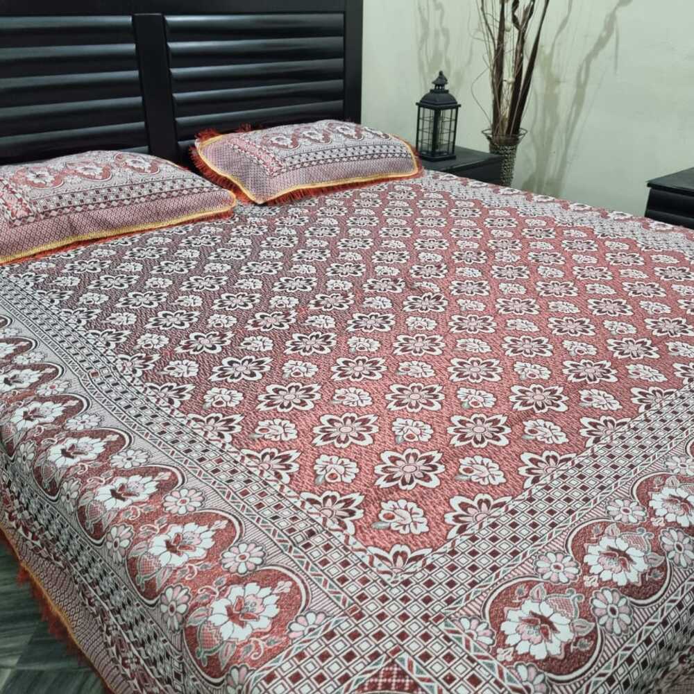 Multani fancy Double Bed Sheets