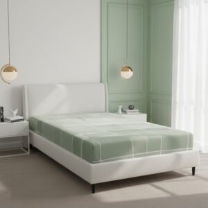 Cotton Single Bed Mattress Cover/Zipper