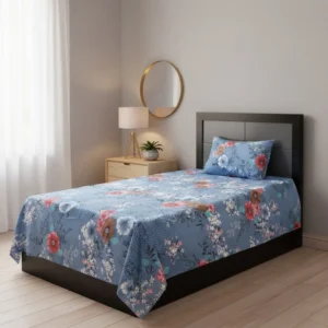 Single Pair Cotton Bed Sheet