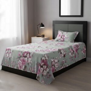 Single Pair Cotton Bed Sheet