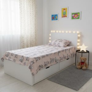 Single Pair Cotton Bed Sheet
