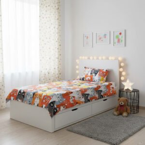 Single Pair Cotton Bed Sheet