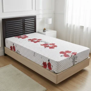 Cotton Single Bed Mattress Cover/Zipper