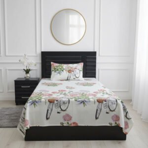 Single Pair Cotton Bed Sheet