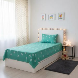 Single Pair Cotton Bed Sheet