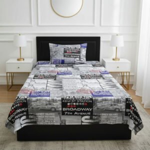 Single Pair Cotton Bed Sheet